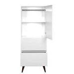 ΝΤΟΥΛΑΠΑ ΜΕ 2 ΣΥΡΤΑΡΙΑ TRENDY WHITE