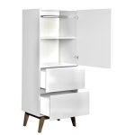 ΝΤΟΥΛΑΠΑ ΜΕ 2 ΣΥΡΤΑΡΙΑ TRENDY WHITE